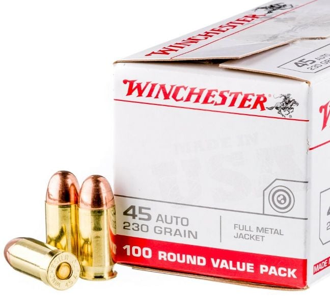 Winchester USA White Box Value Pack .45 ACP