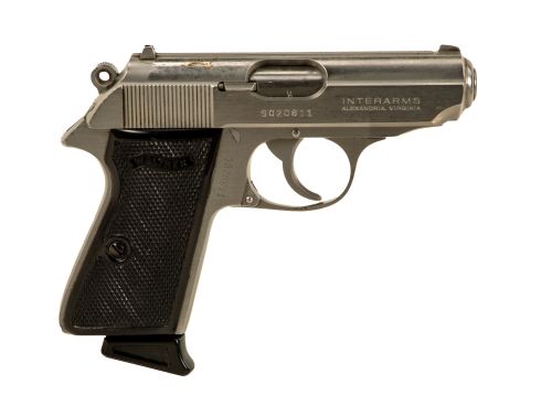 Used Walther/ Interarms PPK/S .380 ACP, 2 Magazines, Grips, Factory Box